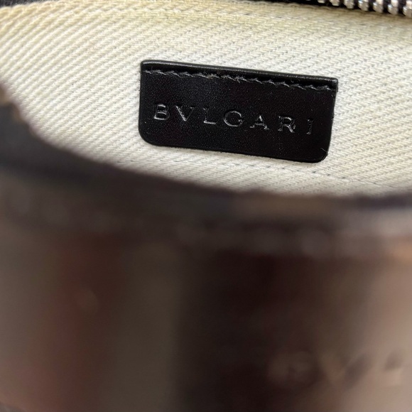 BVLGARI Monogram Canvas & Leather Mini Mania Shoulder Bag - Picture 7 of 13